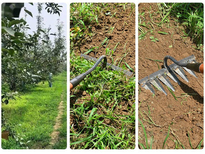 Davy | Sharp Tined Garden Rake for Efficient Weeding
