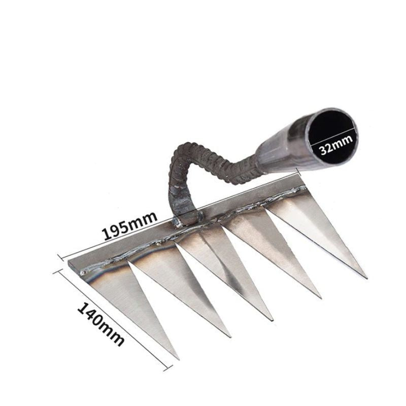Davy | Sharp Tined Garden Rake for Efficient Weeding