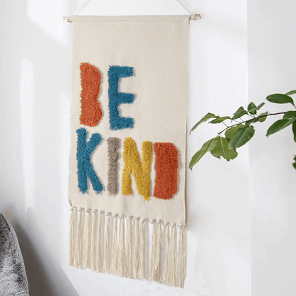 Davy | Boho Geometric Fringe Wall Hanging
