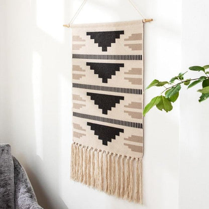 Davy | Boho Geometric Fringe Wall Hanging