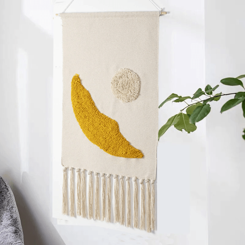 Davy | Boho Geometric Fringe Wall Hanging