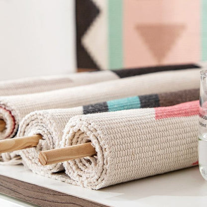 Davy | Boho Geometric Fringe Wall Hanging