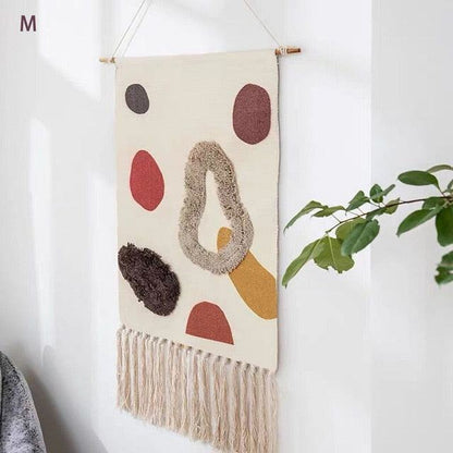 Davy | Boho Geometric Fringe Wall Hanging