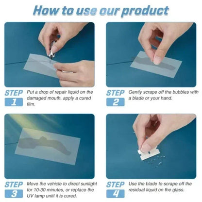 Davy | Glass Repair: Cracks Gone Glass Repair Kit