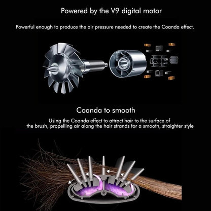 Davy | Glossify 5-in-1 Hair Styler | 1000W Hot Air Brush with Ionic Technology