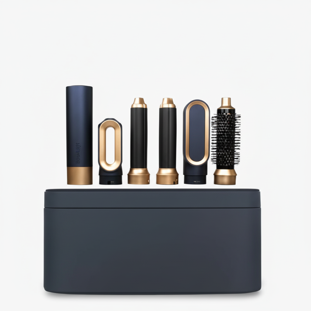 Davy | Glossify 5-in-1 Hair Styler | 1000W Hot Air Brush with Ionic Technology