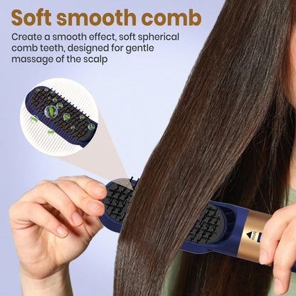 Davy | Glossify 5-in-1 Hair Styler | 1000W Hot Air Brush with Ionic Technology