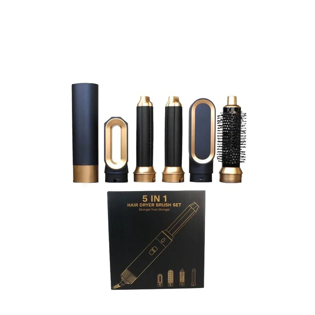 Davy | Glossify 5-in-1 Hair Styler | 1000W Hot Air Brush with Ionic Technology