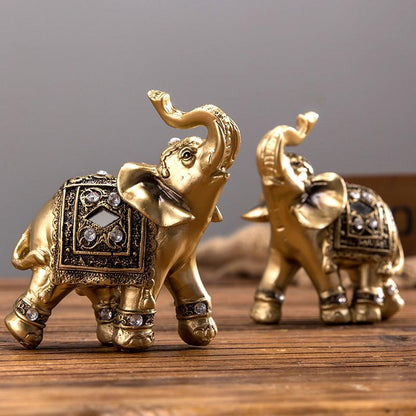 Davy | Golden Elephant Statue