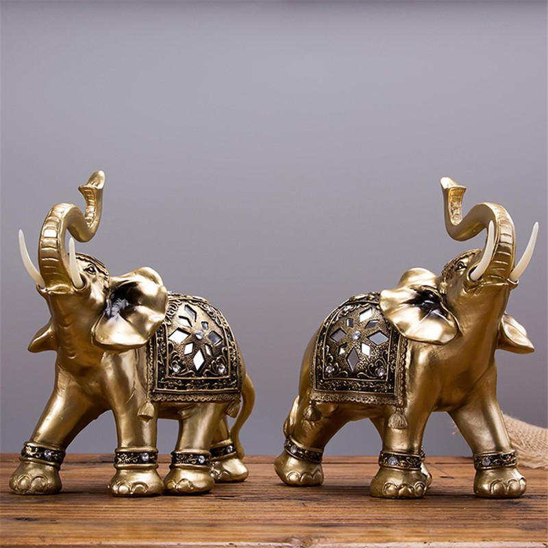 Davy | Golden Elephant Statue