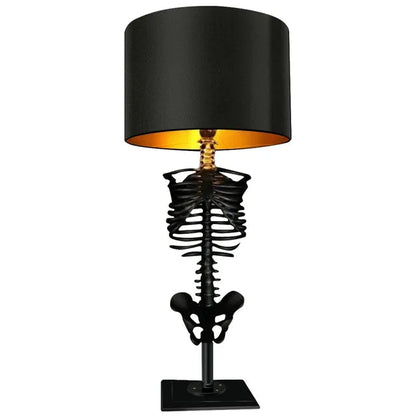 Davy | Gothic Skeleton Sculpture Lamp | Handmade Artistic Illumination