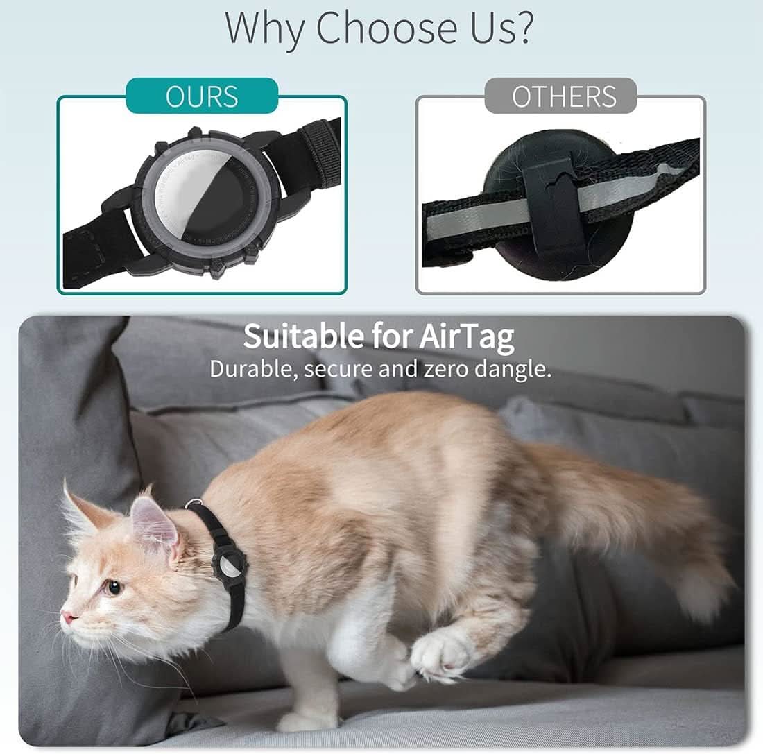 Davy | GPS Collar for Cats with Reflective Design