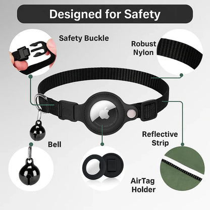 Davy | GPS Collar for Cats with Reflective Design