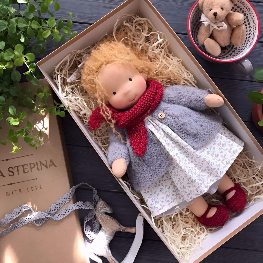 Davy | Handcrafted Waldorf Doll for Children