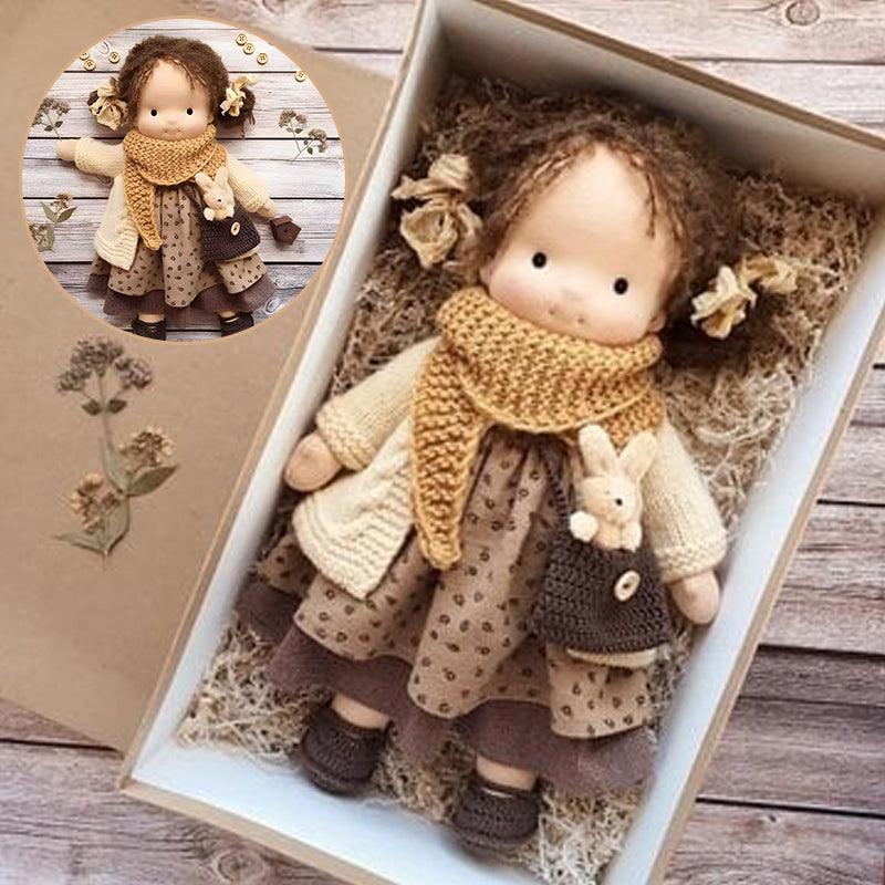 Davy | Natural Waldorf-Style Cloth Doll Toy