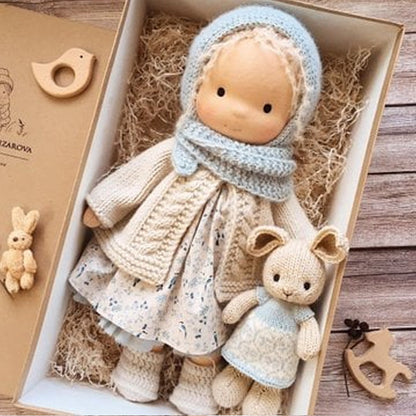 Davy | Natural Waldorf-Style Cloth Doll Toy