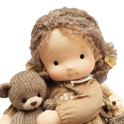 Davy | Natural Waldorf-Style Cloth Doll Toy