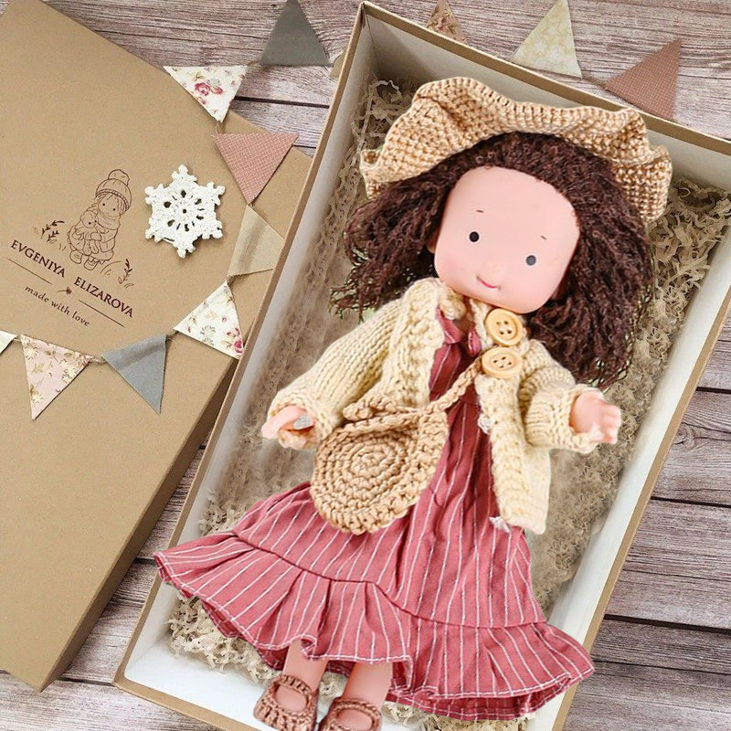 Davy | Natural Waldorf-Style Cloth Doll Toy