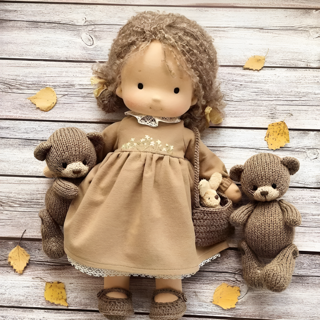 Davy | Handmade Waldorf Doll for Kids