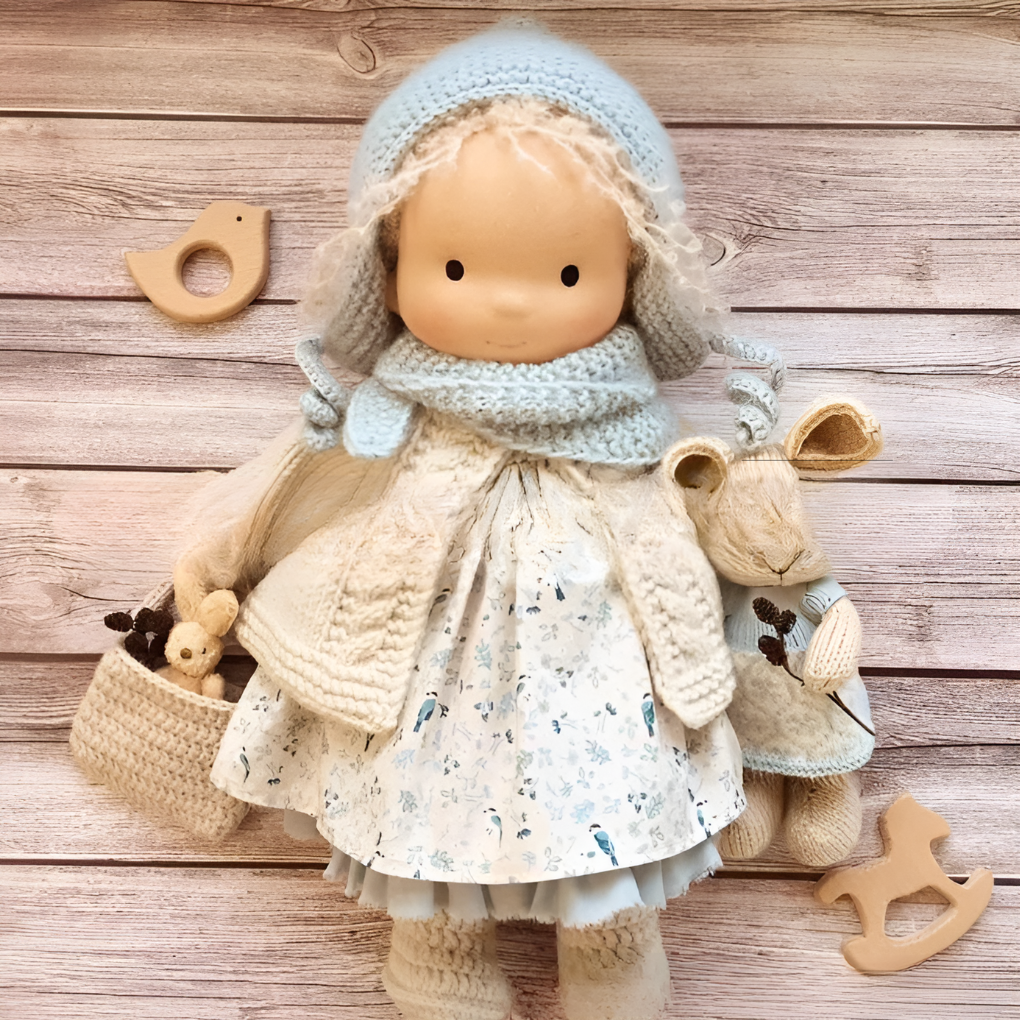 Davy | Handmade Waldorf Doll for Kids