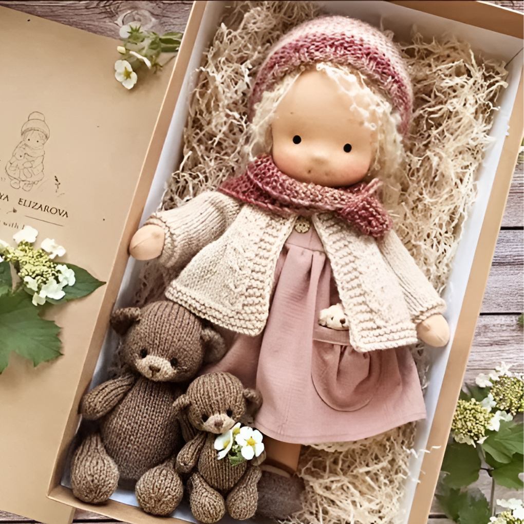 Davy | Handmade Waldorf Doll for Kids