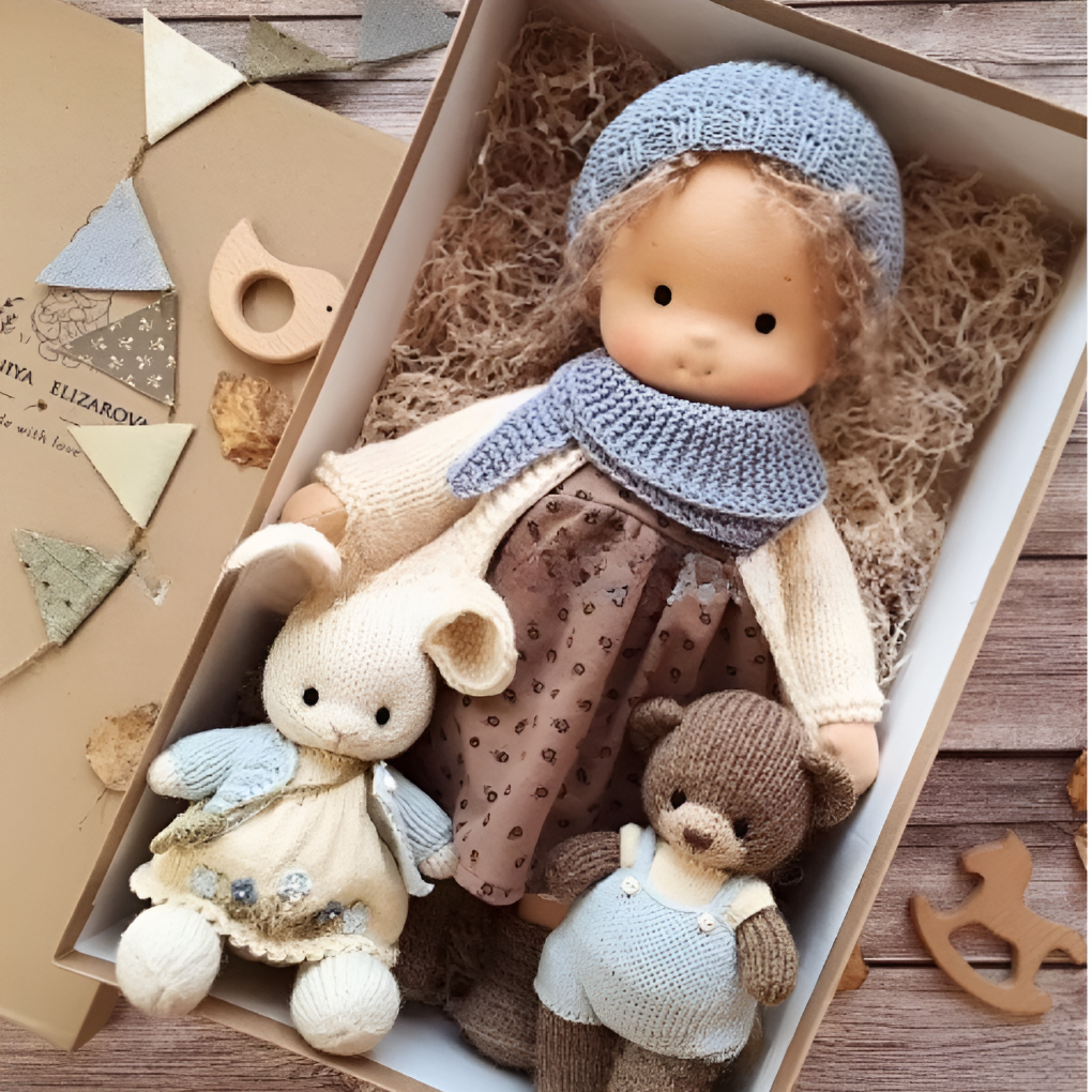 Davy | Handmade Waldorf Doll for Kids