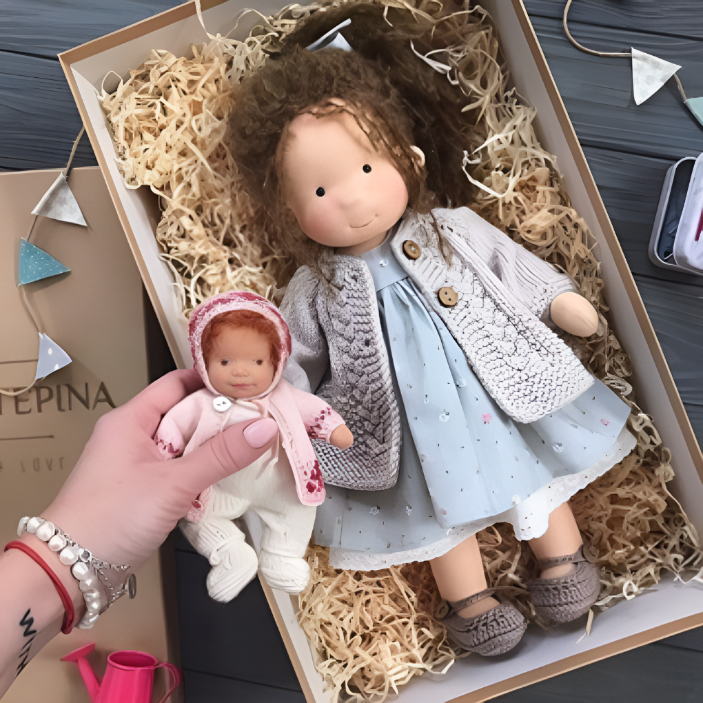 Davy | Handmade Waldorf Doll for Kids