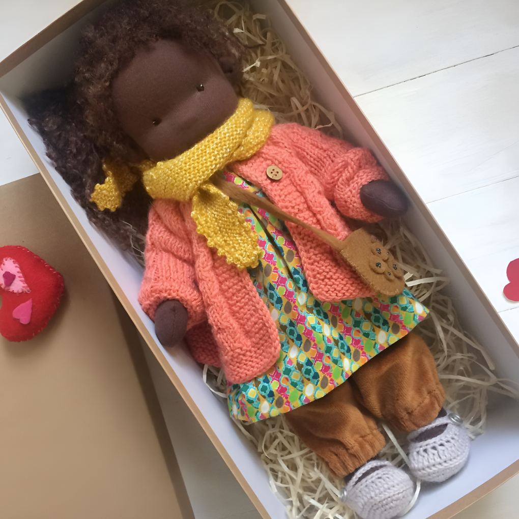 Davy | Handmade Waldorf Doll for Kids