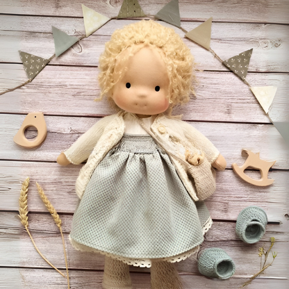 Davy | Handmade Waldorf Doll for Kids