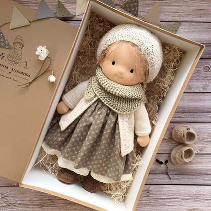 Davy | Handmade Waldorf Doll for Kids