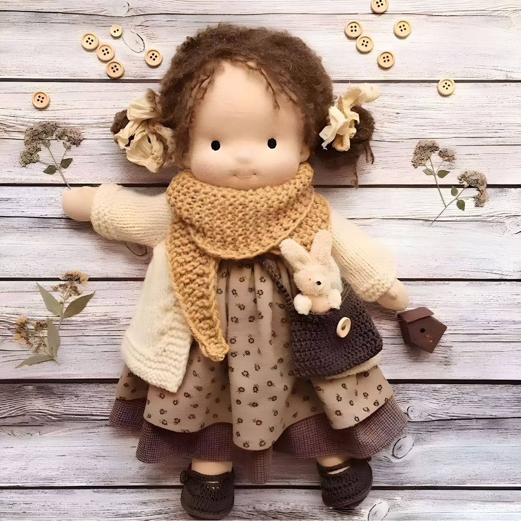 Davy | Handmade Waldorf Doll for Kids