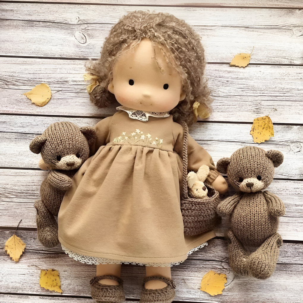 Davy | Handmade Waldorf Doll for Kids