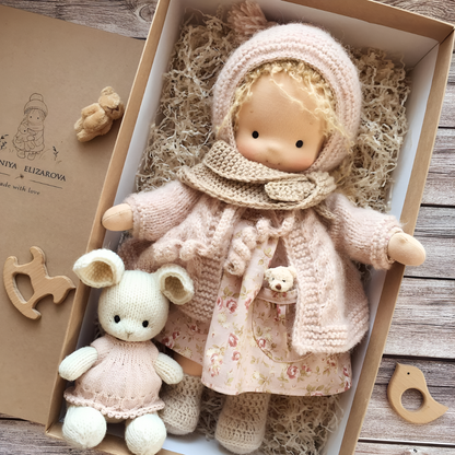 Davy | Handmade Waldorf Doll for Kids