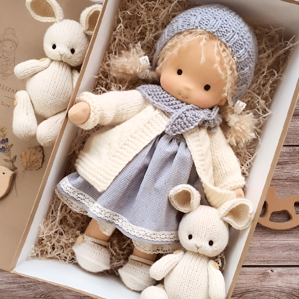 Davy | Handmade Waldorf Doll for Kids