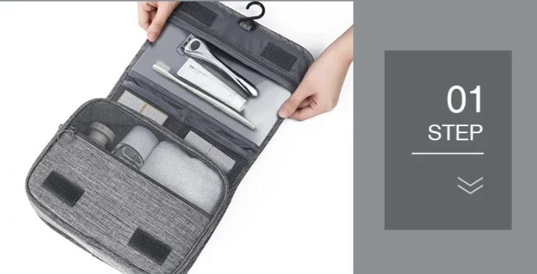 Davy | Hanging Toiletry Bag for Men