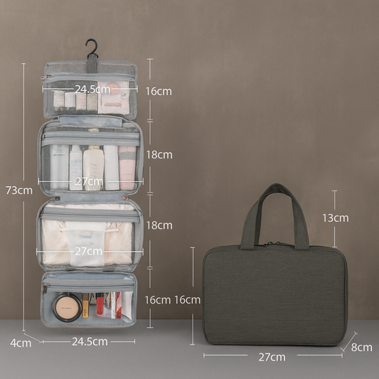 Davy | Hanging Toiletry Bag with Multiple Compartments
