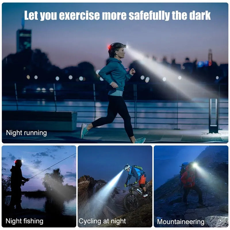 Davy | Rechargeable LED Headlamp | Waterproof & Zoomable Light