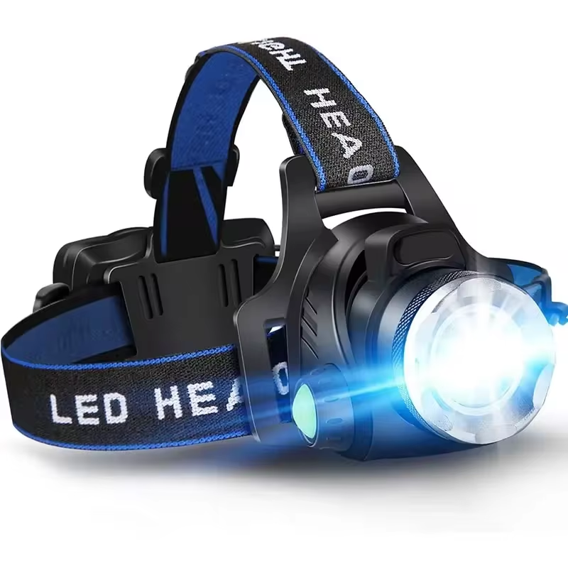 Davy | Rechargeable LED Headlamp | Waterproof & Zoomable Light