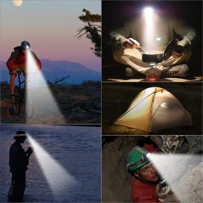 Davy | Rechargeable LED Headlamp | Waterproof & Zoomable Light