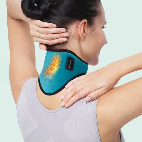Davy | Heated Cervical Collar – Neck Heating Band against Muscle Tension and Headaches