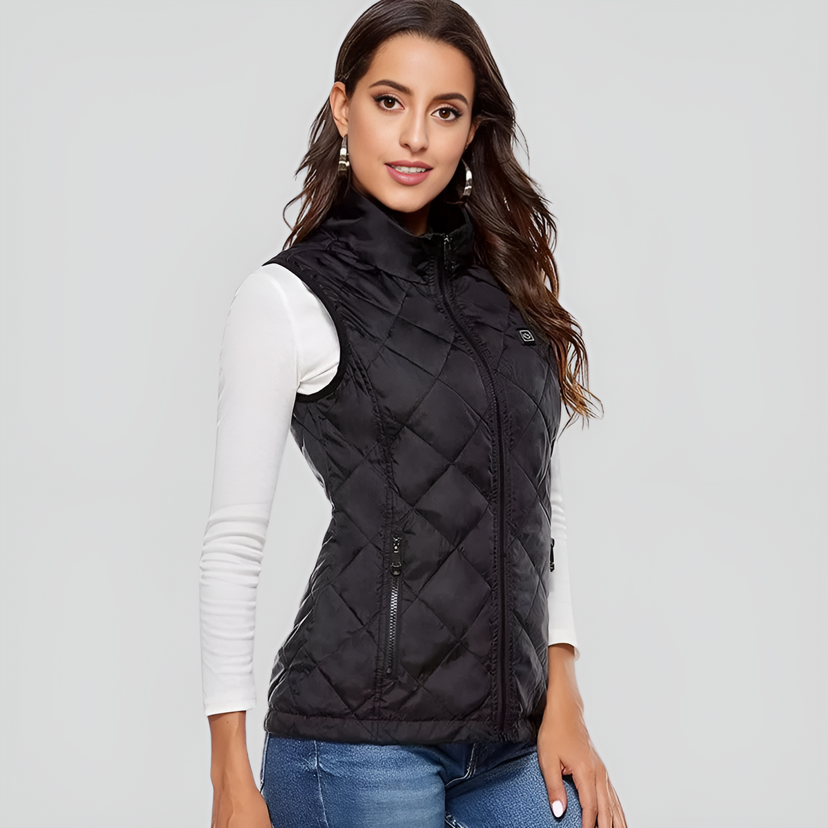 Davy | Heated vest for women with dual control and 9 heating zones – comfort and warmth for every season
