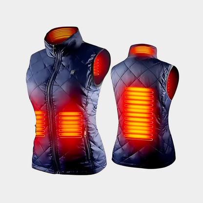 Davy | Heated vest for women with dual control and 9 heating zones – comfort and warmth for every season