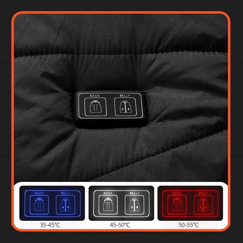 Davy | Heated Vest with 13 Heating Zones for Cold Days