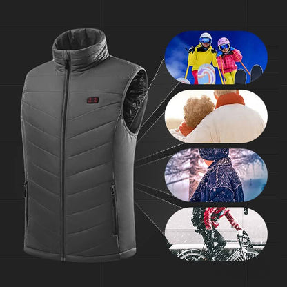 Davy | Heated Vest with 13 Heating Zones for Cold Days