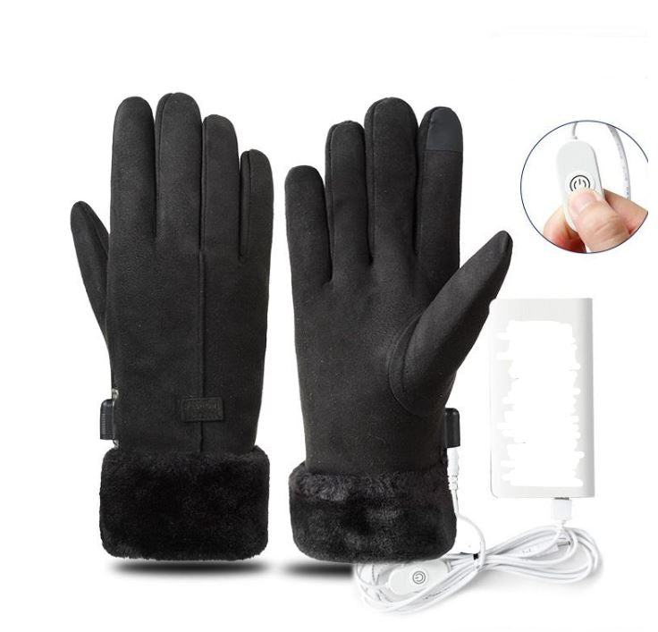 Davy | Heated Winter Gloves ThermoTouch – Waterproof with Touchscreen and 3 Heating Levels