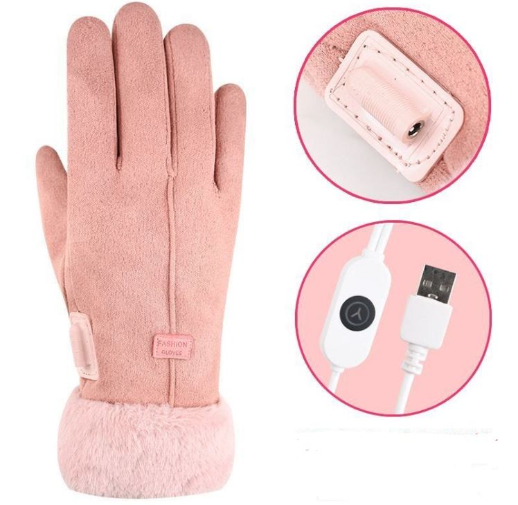 Davy | Heated Winter Gloves ThermoTouch – Waterproof with Touchscreen and 3 Heating Levels