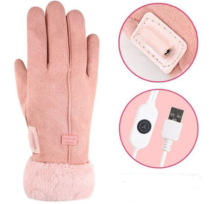 Davy | Heated Winter Gloves ThermoTouch – Waterproof with Touchscreen and 3 Heating Levels
