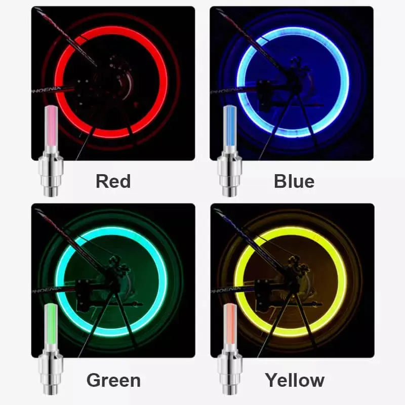 Davy | High-quality bicycle valve lighting with LED – Perfect for night rides