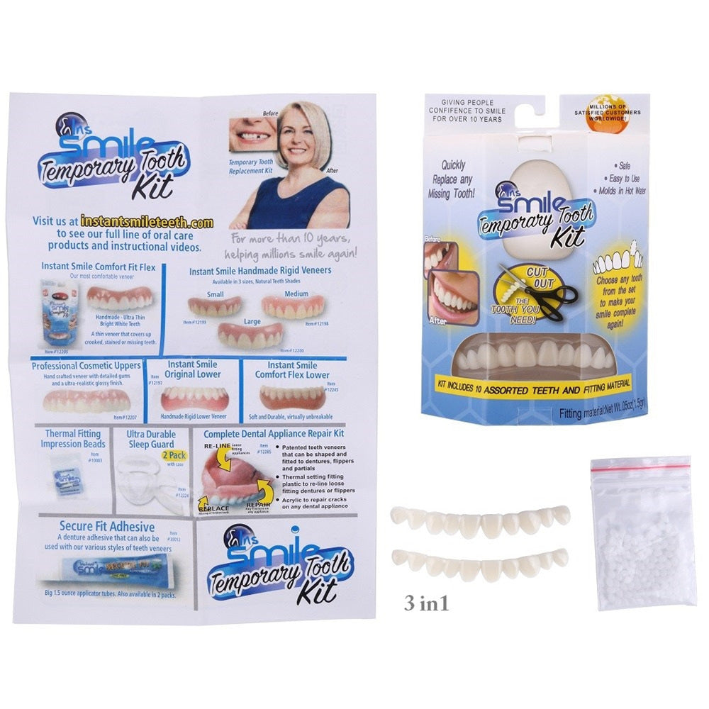 Davy | Temporary Cosmetic Dentures for a Natural Smile