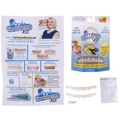 Davy | Temporary Cosmetic Dentures for a Natural Smile